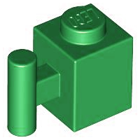 Кубік модифікований 1 x 1 із ручкою