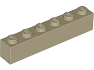 Кубік 1 x 6