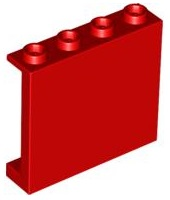 Панель 1 x 4 x 3 з бічними опорами - порожнисті піни