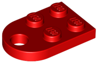 Пластинка модифікована  2 x 3 з отвором