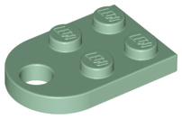 Пластинка модифікована  2 x 3 з отвором