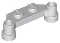 Модифікована пластина 1 x 4 Offset