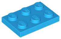 Пластинка 2 x 3