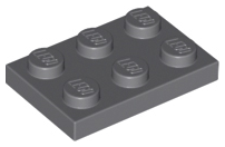 Пластинка 2 x 3
