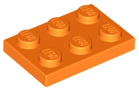 Пластинка 2 x 3