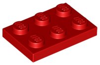 Пластинка 2 x 3