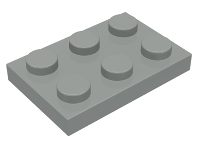 Пластинка 2 x 3