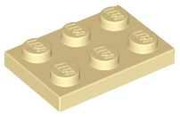 Пластинка 2 x 3
