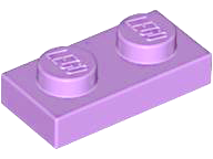Пластинка 1 x 2