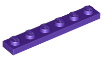 Пластинка 1 x 6