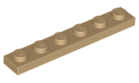 Пластинка 1 x 6