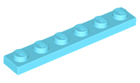 Пластинка 1 x 6