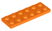 Пластинка 2 x 6