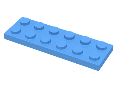 Пластинка 2 x 6