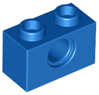 Кубик 1 x 2 з діркою