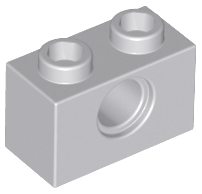 Кубик 1 x 2 з діркою
