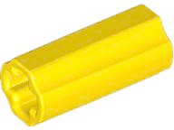 Технік, з'єднувач осі 2L (гладкий з отвором x + орієнтація)