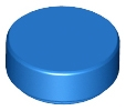 Плитка кругла 1 x 1