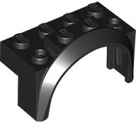 Бризковик 4 x 2 1/2 x 2 з круглою аркою