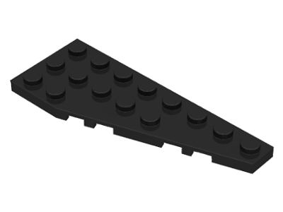 Пластинка клиноподібна 8 х 3 права чорний LEGO Пластинка клиноподібна 8 х 3 права