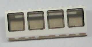 Вікно для човна 2 x 8 x 2 з прозоро-коричневим склом (89648 / 89649)